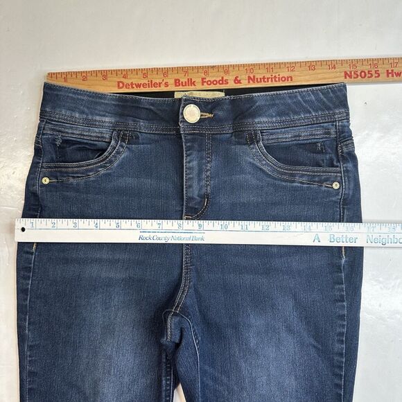 Democracy Ab Technology Skinny Jeans 6 Stretch Denim Slimming Booty Lift *Flaw - Picture 4 of 12